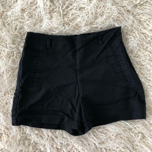 Zara Dark Blue Suit Shorts